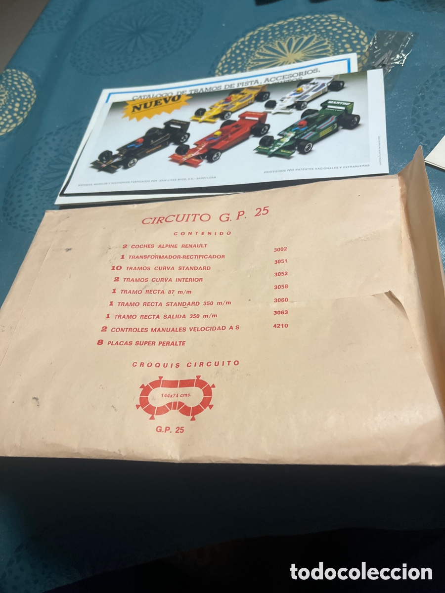 Scalextric: Sobre Circuito GP 25 completo, Scalextric