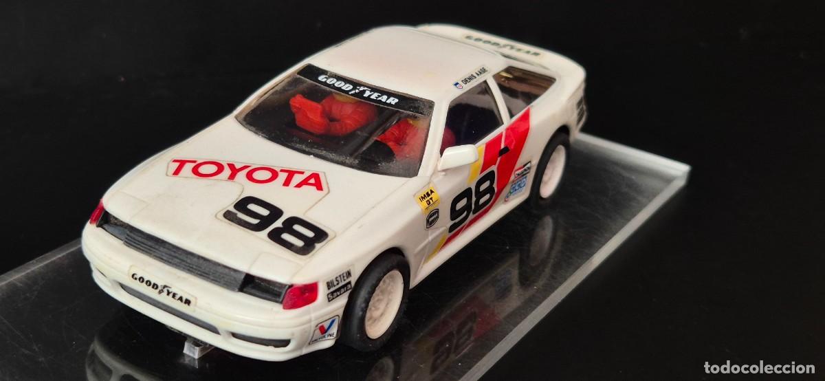 Scalextric: EXIN SCALEXTRIC TOYOTA CELICA FALTA RETRO DRCHO Y TECHO UN PELIN CHAFADO FUNCIONA BIEN