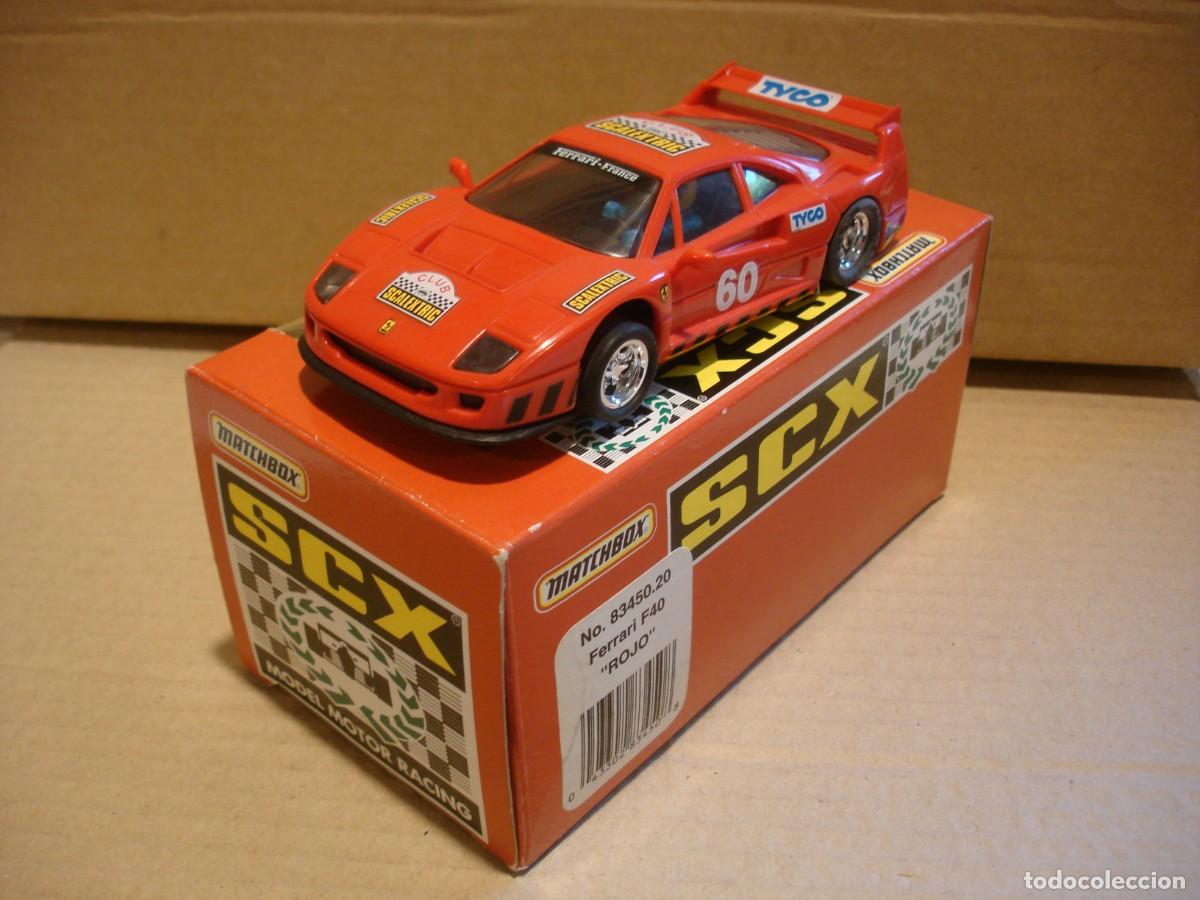 Scalextric: EXIN FERRARI F-40 CLUB A&Ntilde;O 1994 REF 8345 CON CAJA