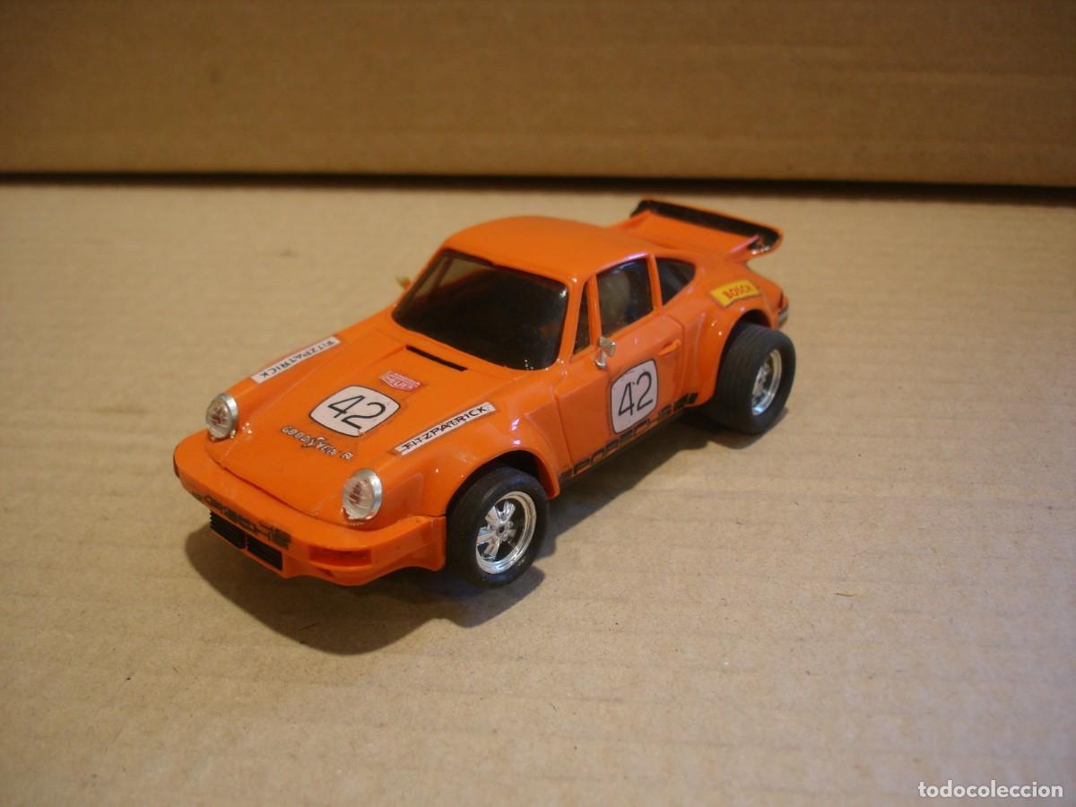 Scalextric: EXIN MEX PORSCHE 911 NARANJA REF- 5551