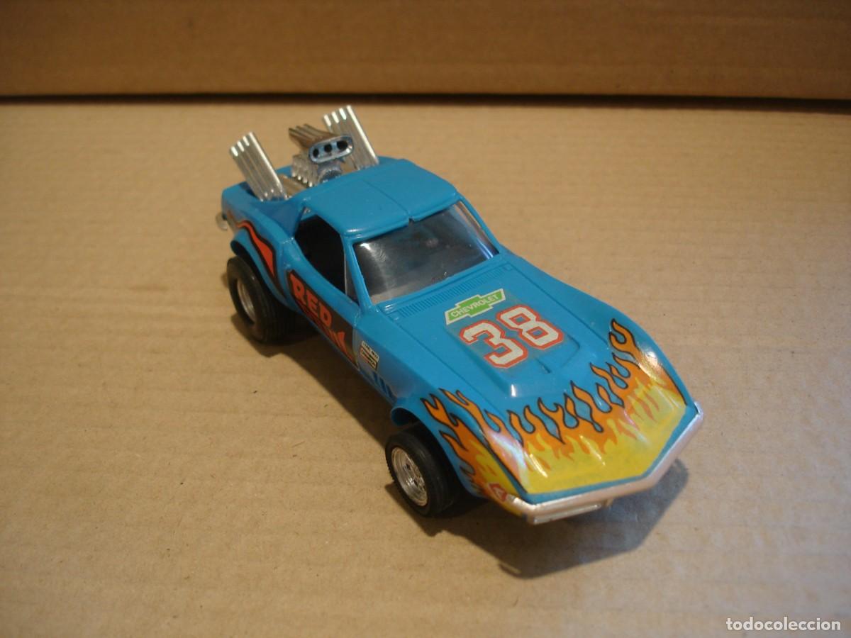 Scalextric: EXIN MEX CORVETTE AZUL REF- 5550 - Foto 2
