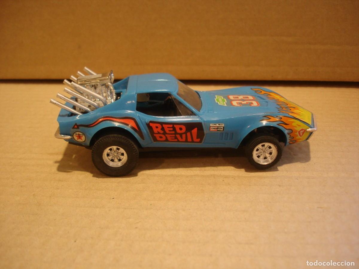 Scalextric: EXIN MEX CORVETTE AZUL REF- 5550 - Foto 3