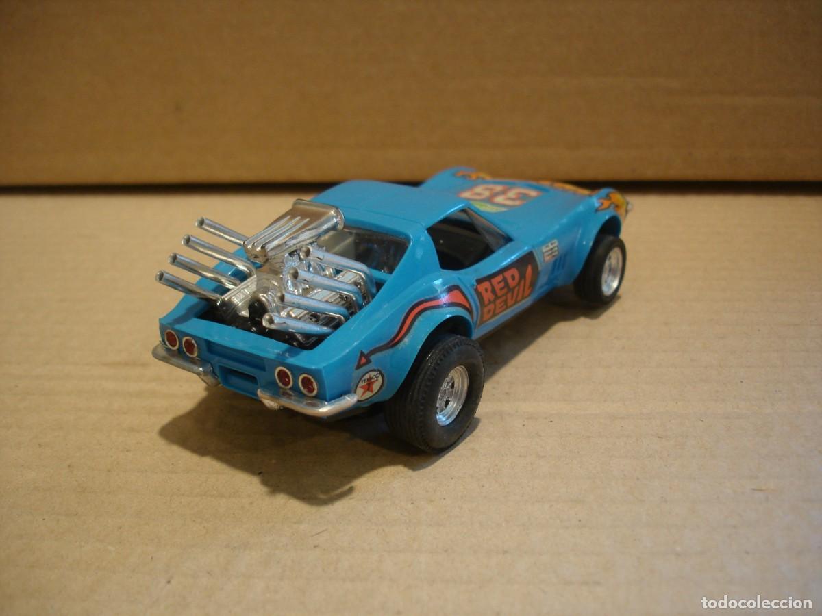 Scalextric: EXIN MEX CORVETTE AZUL REF- 5550 - Foto 4