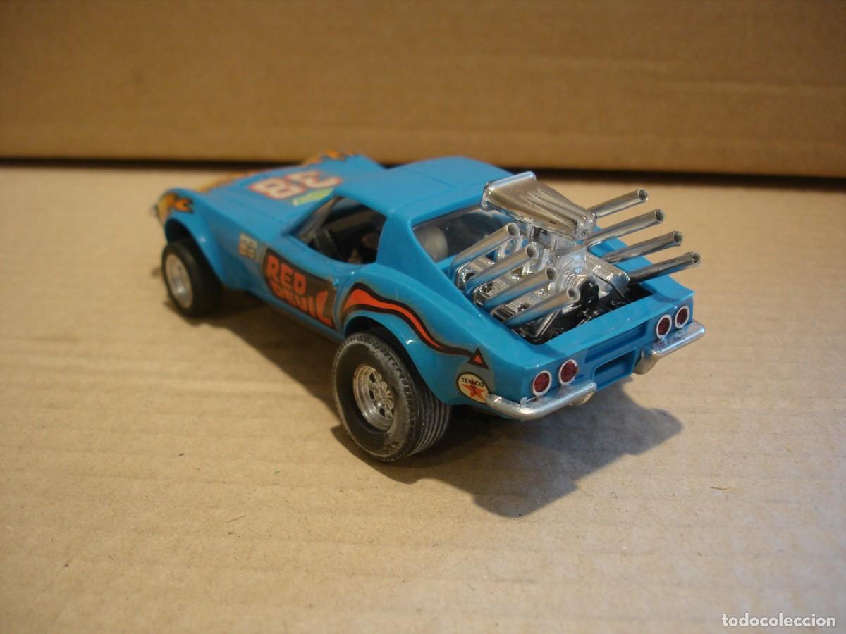 Scalextric: EXIN MEX CORVETTE AZUL REF- 5550 - Foto 5