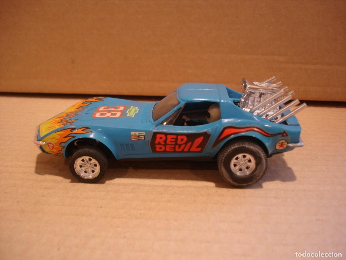 Scalextric: EXIN MEX CORVETTE AZUL REF- 5550 - Foto 6