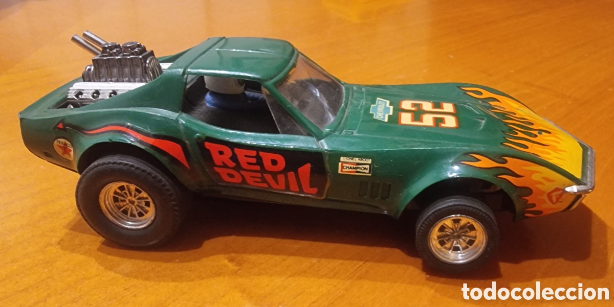 Scalextric: Scalextric Chevrolet Corvette Exin original ved fotos