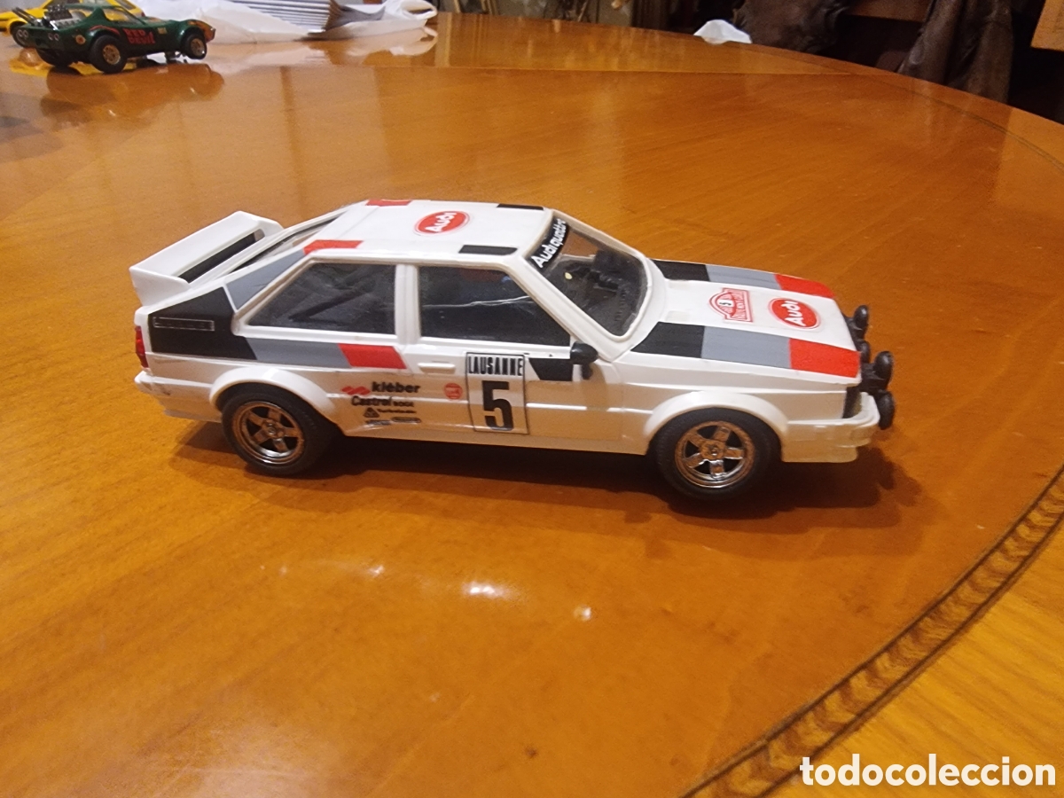 Scalextric: Scalextric Exin Audi quattro tracci&oacute;n original ved fotos