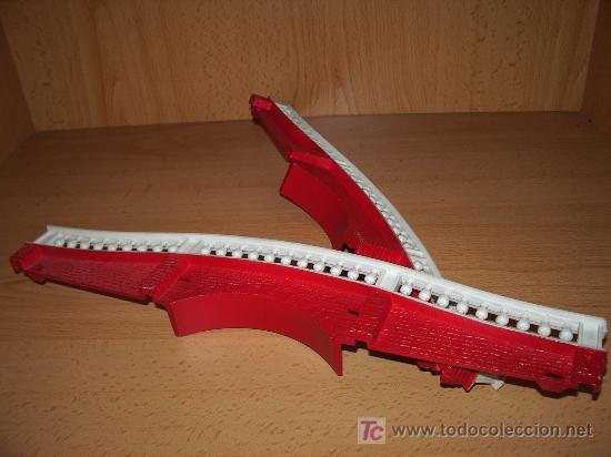 Scalextric: Pareja de Soportes CAMBIO de RASANTE SCALEXTRIC - Foto 1