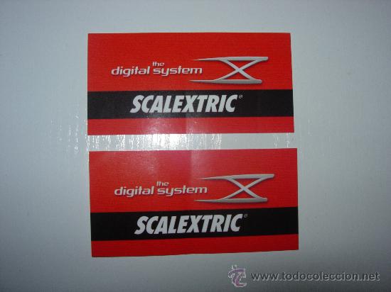 Scalextric: lote de dos pegatinas Scalextric digital - Foto 1