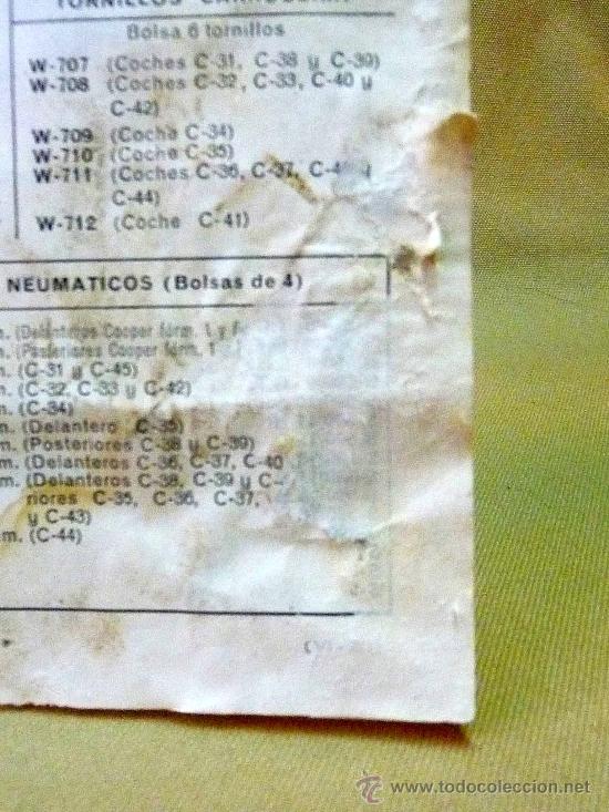 Scalextric: CATALOGO DE TRAMOS Y ACCESORIOS, SCALEXTRIC, 4&ordm; EDICION - Foto 2
