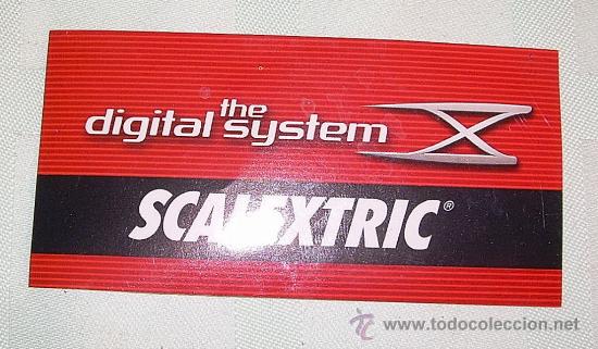 Scalextric: Pegatina Scalextric - Digital system - Foto 1