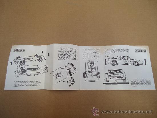 Scalextric: INSTRUCCIONES EXIN SCALEXTRIC SIGMA REF. 4047 - Foto 2