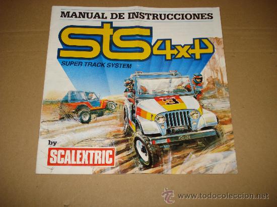 Scalextric: Antiguo Manual de Instrucciones STS 4x4 de SCALEXTRIC - Foto 1