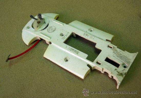 Scalextric: CHASIS, SCALEXTRIC, SIGMA, REF C 47, CON ESCOBILLAS - Foto 2