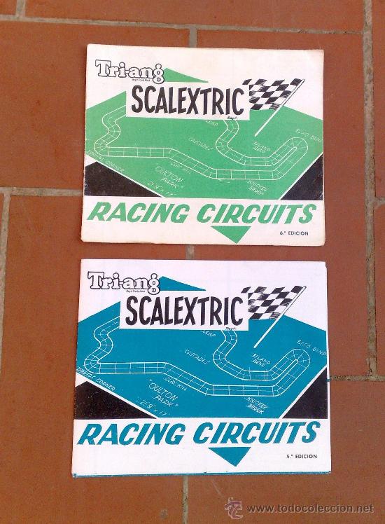 Scalextric: RACING CIRCUITS 5&ordf; Y 6&ordf; EDICON SCALEXTRIC EXIN - Foto 1