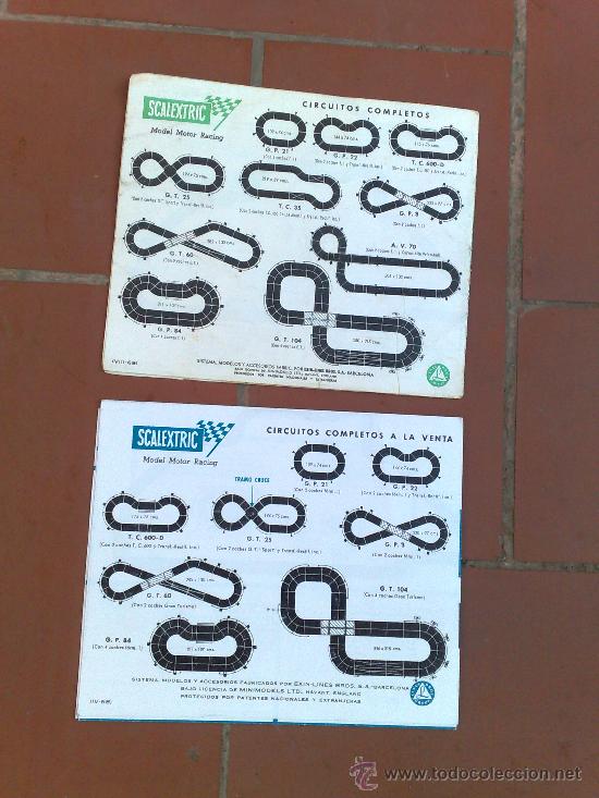 Scalextric: RACING CIRCUITS 5&ordf; Y 6&ordf; EDICON SCALEXTRIC EXIN - Foto 2