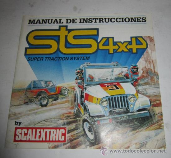 Scalextric: STS 4X4 MANUAL DE INSTRUCCIONES, DE EXIN. CC - Foto 1