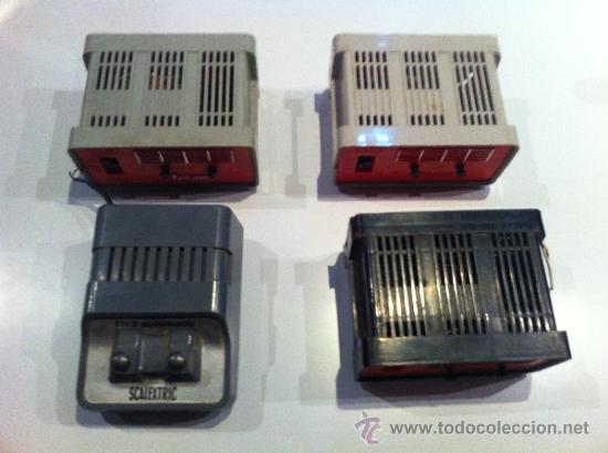 Scalextric: SCALEXTRIC LOTE 4 TRANSFORMADORES DISTINTOS MODELOS EXIN - Foto 1