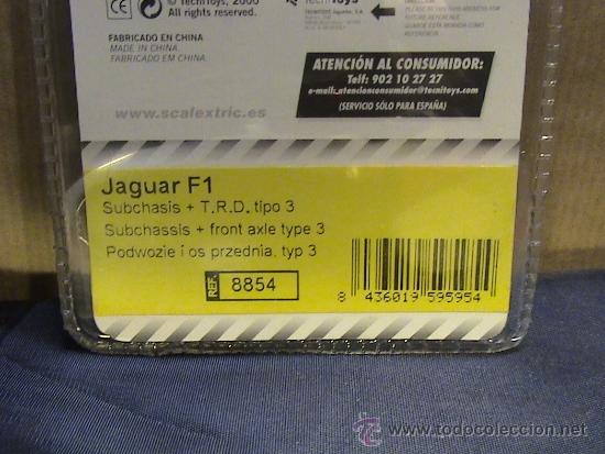 Scalextric: SUBCHASIS JAGUAR F1 DE SCALEXTRIC - Foto 2