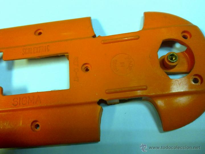 Scalextric: chasis sigma naranja ref. c 17 scalextric exin - Foto 2