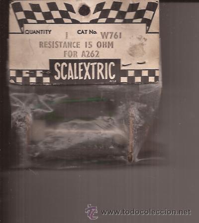 Scalextric: RESISTENCIA 15 OHM SCALEXTRIC - Foto 1