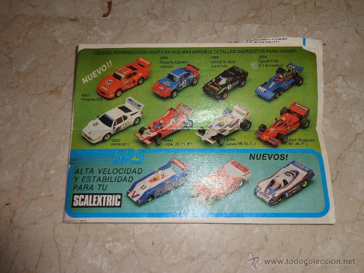 Scalextric: SCALEXTRIC - ANTIGUO CATALOGO ACCESORIOS SCALEXTRIC - Foto 1