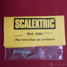 Scalextric: PAR DE TRENCILLAS DE CONTACTO DE SCALEXTRIC EN SU BOLSA. Lote 44860831