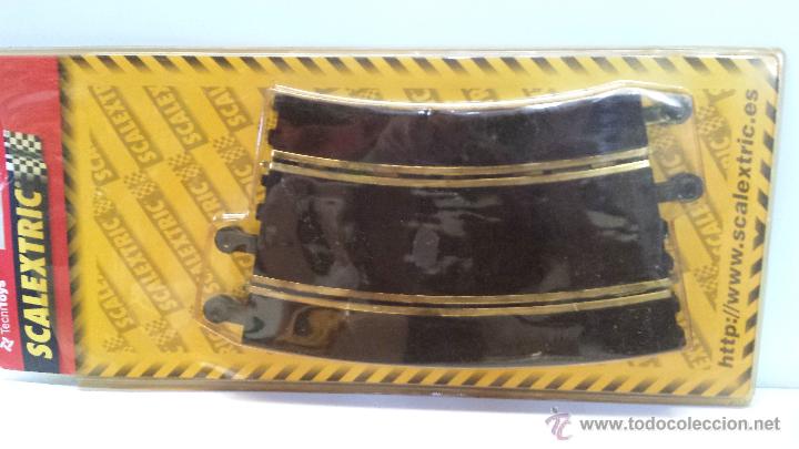 Scalextric: BLISTER CURVA SCALEXTRIC TYCO - SIN USO - Foto 1