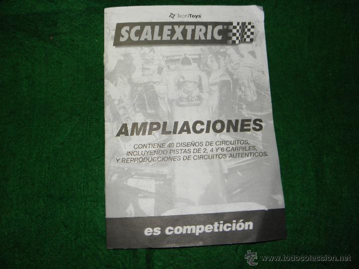 Scalextric: MANUAL DE AMPLIACIONES DE SCALEXTRIC - Foto 1