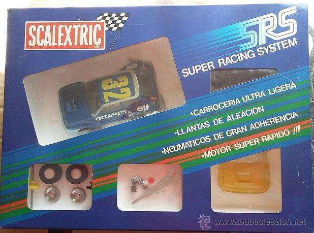 Scalextric: SCALEXTRIC SRS ref 7004 de 1982. Coche Renault 5 Turbo `Gitanes&acute; a estrenar - Foto 1