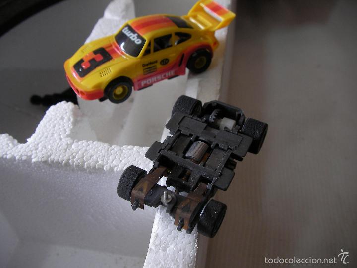 Scalextric: ANTIGUO CIRCUITO SCALEXTRIC CON COCHES - Foto 3