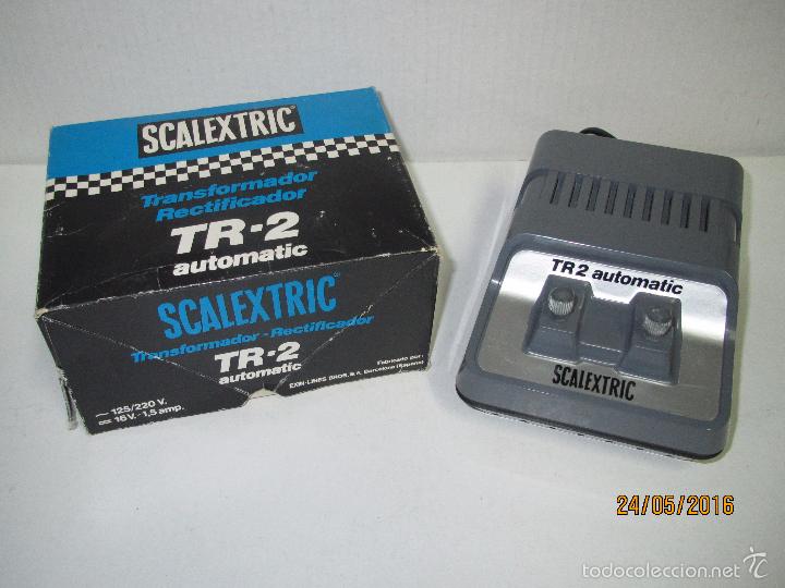 Scalextric: Transformador Scalextric TR-2 AUTOMATIC 125/220 V - Ref 3002 en Caja Original - Foto 2