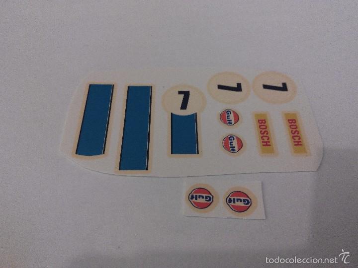 Scalextric: SCALEXTRIC EXIN CALCA PORSCHE 917 RAYA AZUL - Foto 1