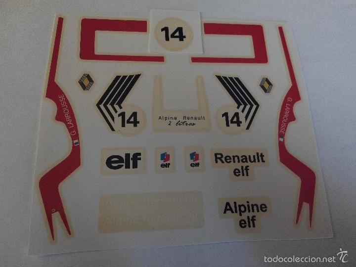 Scalextric: SCALEXTRIC EXIN CALCA ALPINE 2000 TURBO CON PEQUE&Ntilde;O ERROR - Foto 1