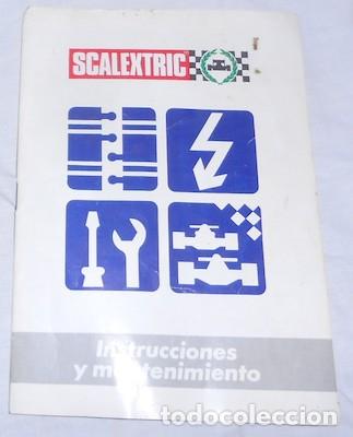 Scalextric: INSTRUCCIONES Y MANTENIMIENTO DE SCALEXTRIC - Foto 1