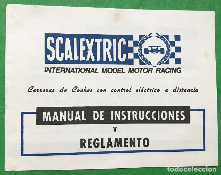Scalextric: Scalextric - Exin - Manual de Instrucciones y Reglamento - Foto 1