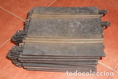 Scalextric: LOTE DE 11 RECTAS DE 175 MM. SCALEXTRIC - Foto 1