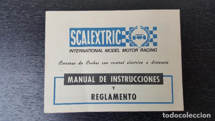 Scalextric: SCALEXTRIC MANUAL DE INSTRUCCIONES - Foto 1