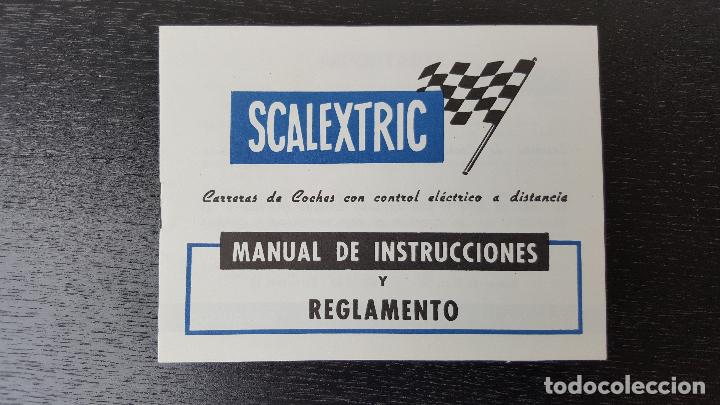 Scalextric: SCALEXTRIC MANUAL DE INSTRUCCIONES - Foto 1