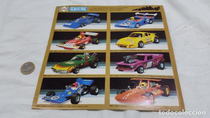 Scalextric: CATALOGO SCALEXTRIC UNA HOJA - Foto 2