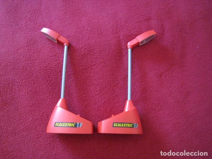 Scalextric: 2 SCALEXTRIC LUCES TECNITOYS 2002 - Foto 1