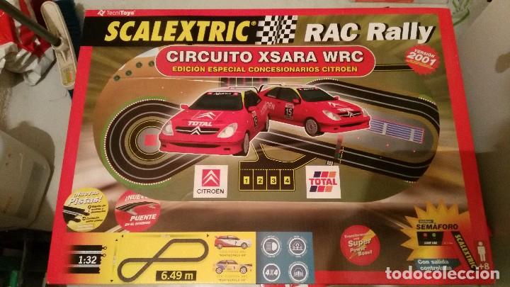 scalextric rac rally. circuito xsara wrc. edici - Comprar Pistas y ...