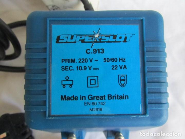 Scalextric: Mandos de Superslot C. 913 con transformador - Foto 2