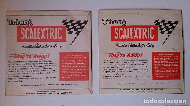Scalextric: DISCO ROAR SCALEXTRIC TRI-ANG  SR/1 DOS VERSIONES - Foto 2