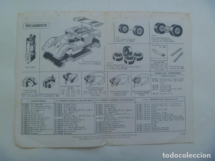 Scalextric: SCALEXTRIC : CATALOGO DE TRAMOS Y ACCESORIOS. 5 &ordf; EDICION - Foto 3