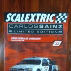Scalextric: 3X2 - SCALEXTRIC - COLECCIONABLE ALTAYA - CARLOS SAINZ - NUMERO 32 - FORD SIERRA RS COSWORTH. Lote 158131669
