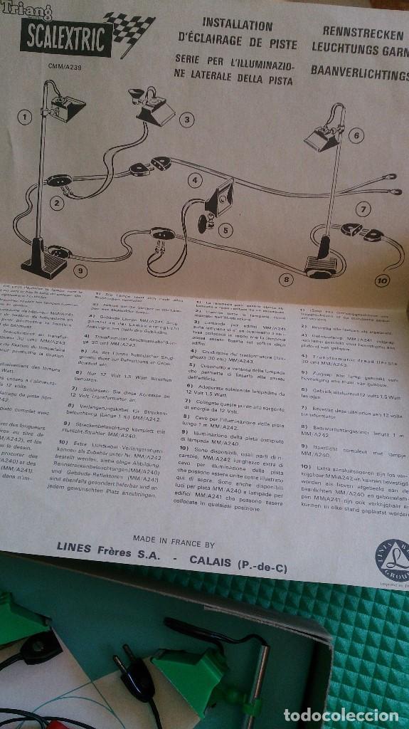 Scalextric: JUEGO LUCES SCALEXTRIC TRI-ANG - Foto 5