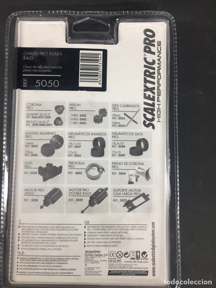Scalextric: Scalextric chasis pro xsara - Foto 3
