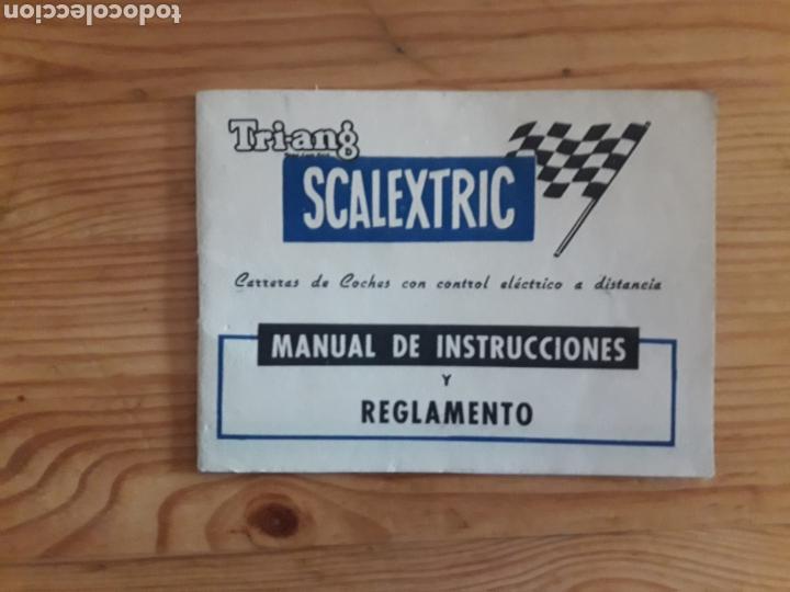 Scalextric: triang scalextric manual de instrucciones y reglamento - Foto 1