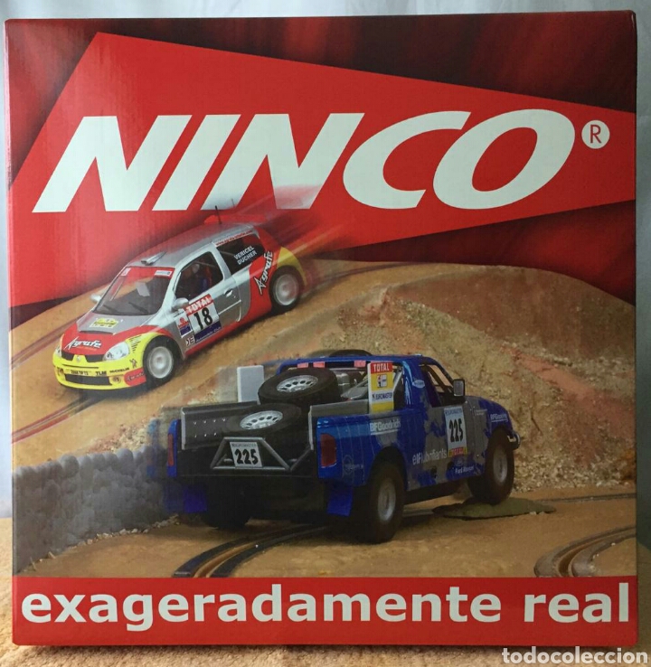 Scalextric: Cartel publicitario de NINCO para colgar en forma de prisma triangular - Foto 3